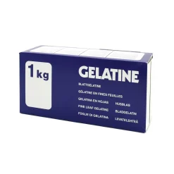 Gelatine Sheets, 1kg Ingredients Brands|French Ingredients