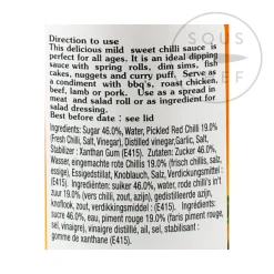 Outlet Sweet Chilli Sauce, 730ml Ingredients Brands|Southeast Asian Ingredients