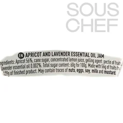 Sale Apricot & Lavender Jam, 250g Ingredients Brands|French Ingredients