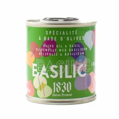 Outlet Extra Virgin Olive Oil with Basil, 100ml Ingredients Brands|French Ingredients