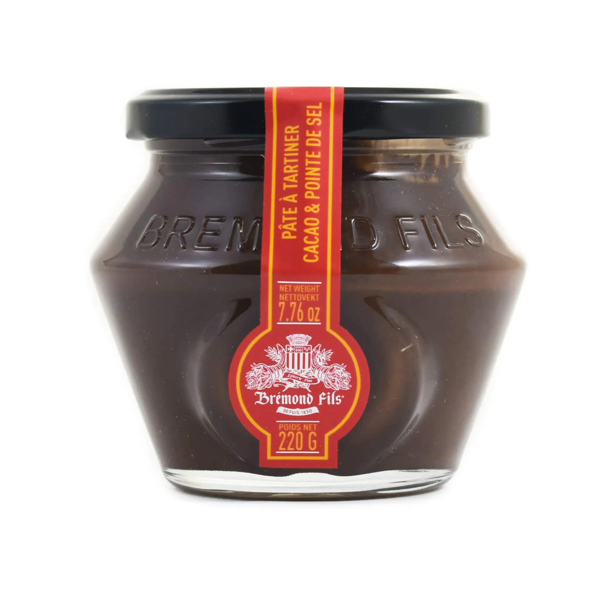 Hot Hazelnut, Cocoa And Salt Spread, 220g Ingredients Brands|French Ingredients