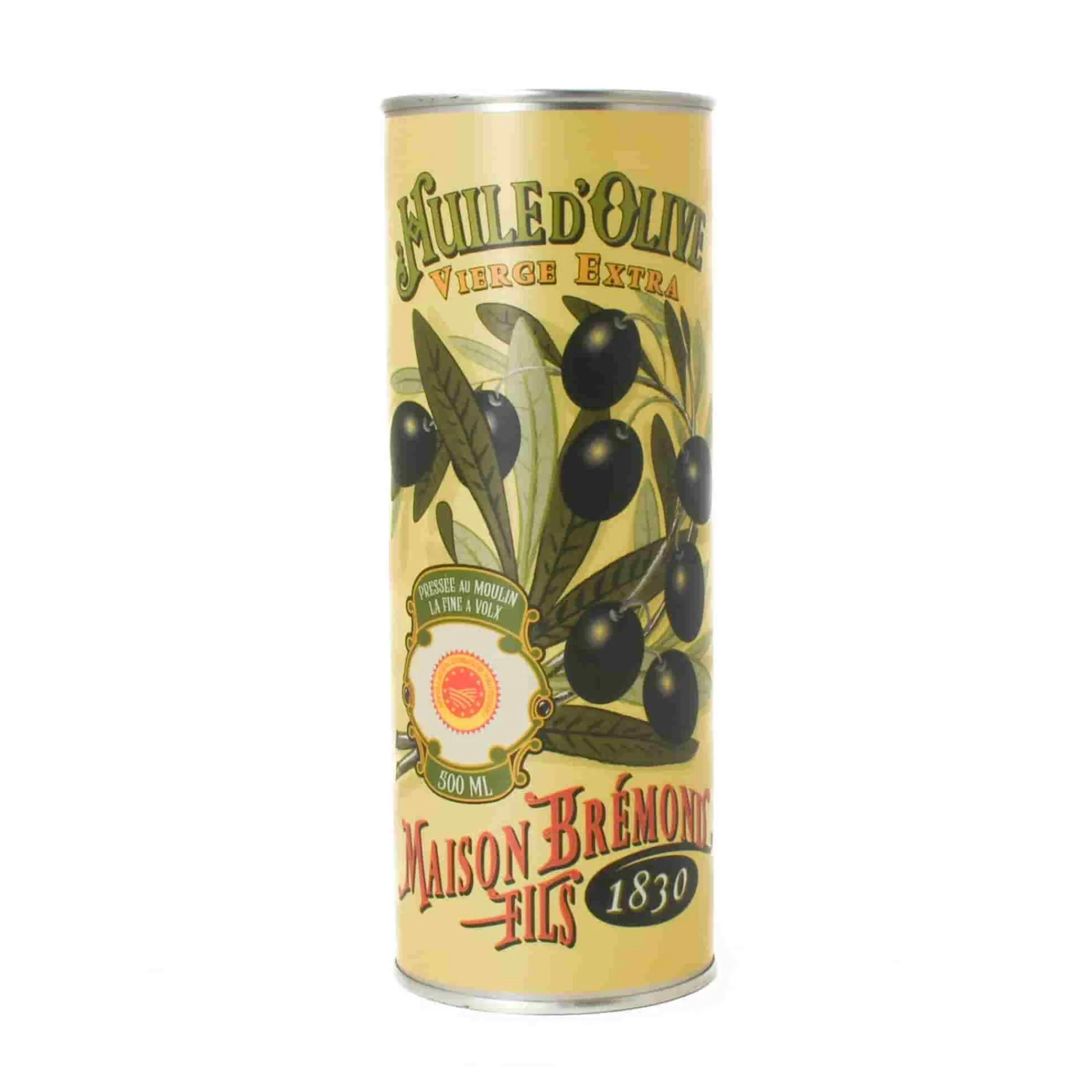 Best Heritage Ripe Fruity Provence Extra Virgin Olive Oil, 500ml Ingredients Brands|French Ingredients