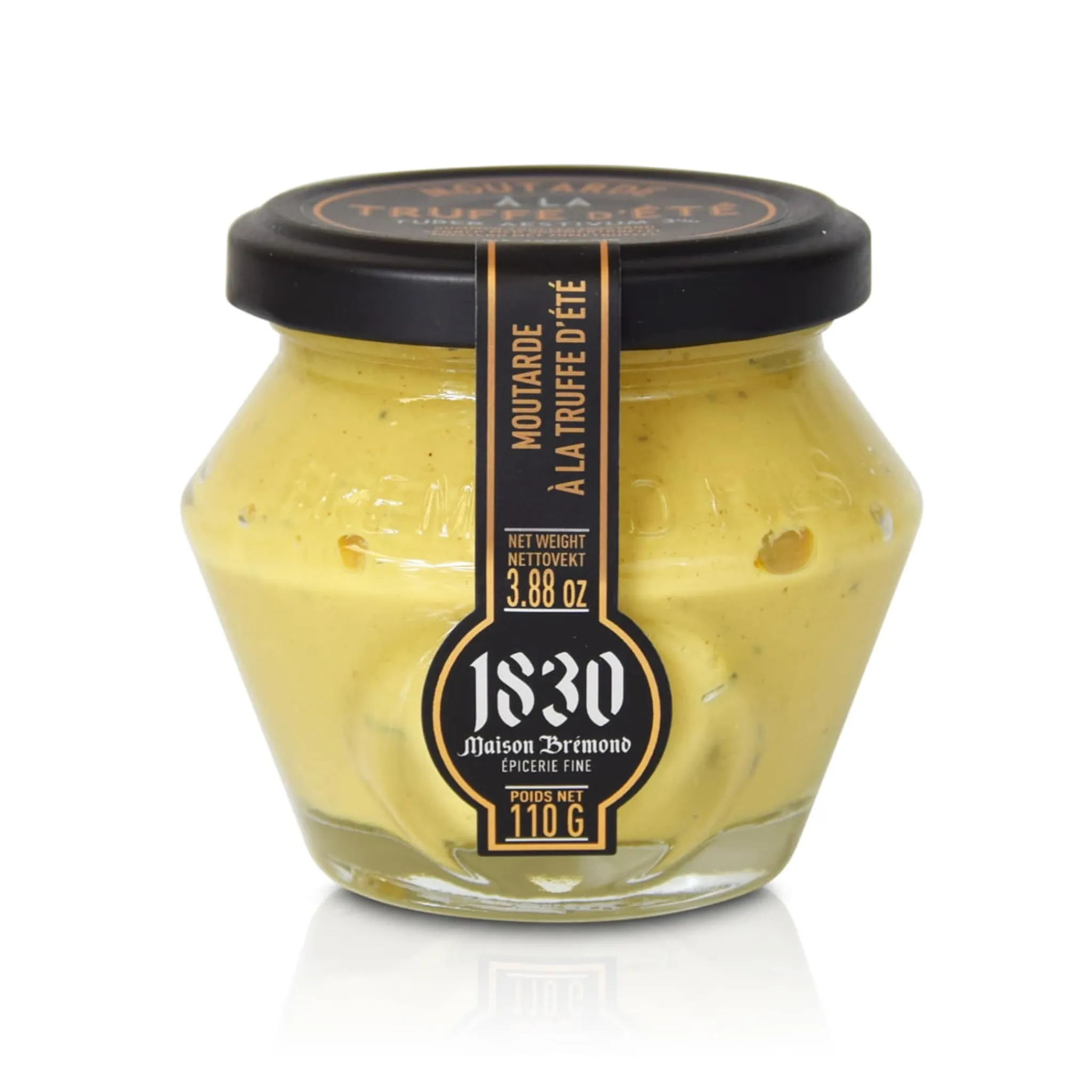 New Mustard With Summer Truffle, 110g Ingredients Brands|French Ingredients