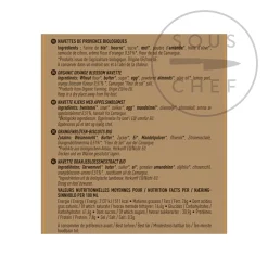 Best Organic Navettes Cakes By Pierre Herme, 240g Ingredients Brands|French Ingredients