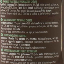Discount Toasted Almonds with Goats Cheese, 100g Ingredients Brands|Baking Ingredients
