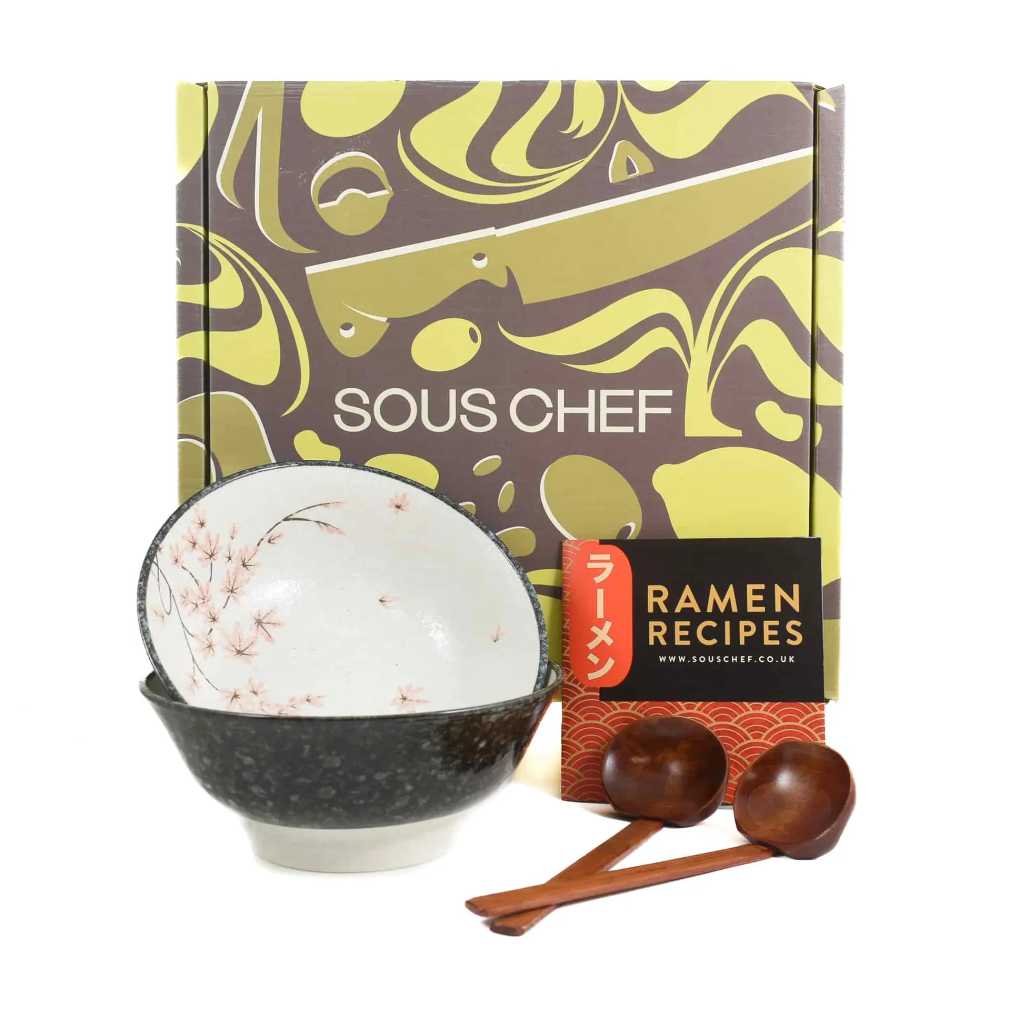Best Maple Leaf Ramen Bowl Set Japanese Ingredients|Crockery & Dinnerware