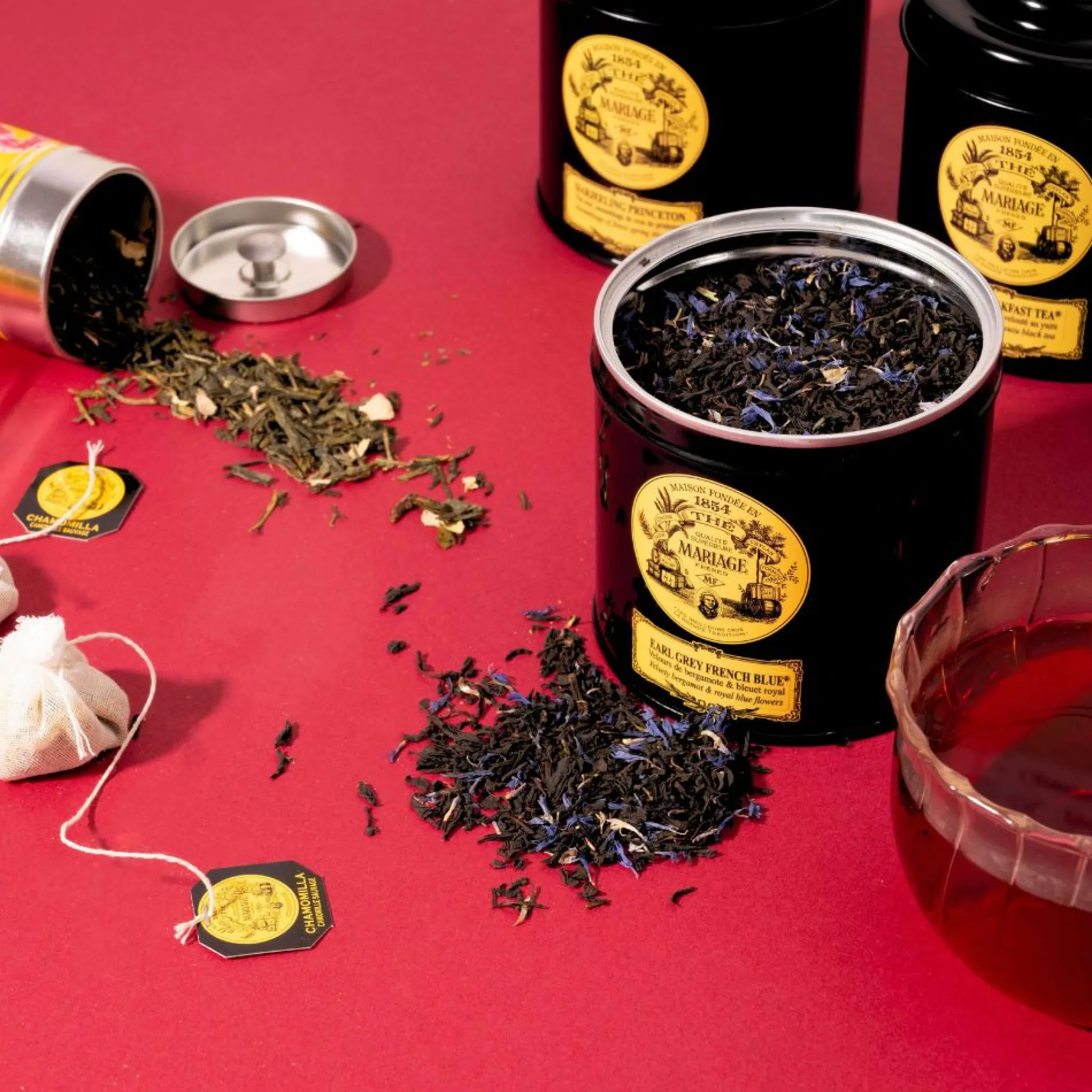 Hot Earl Grey French Blue Loose Tea, 100g Drinks|Ingredients Brands
