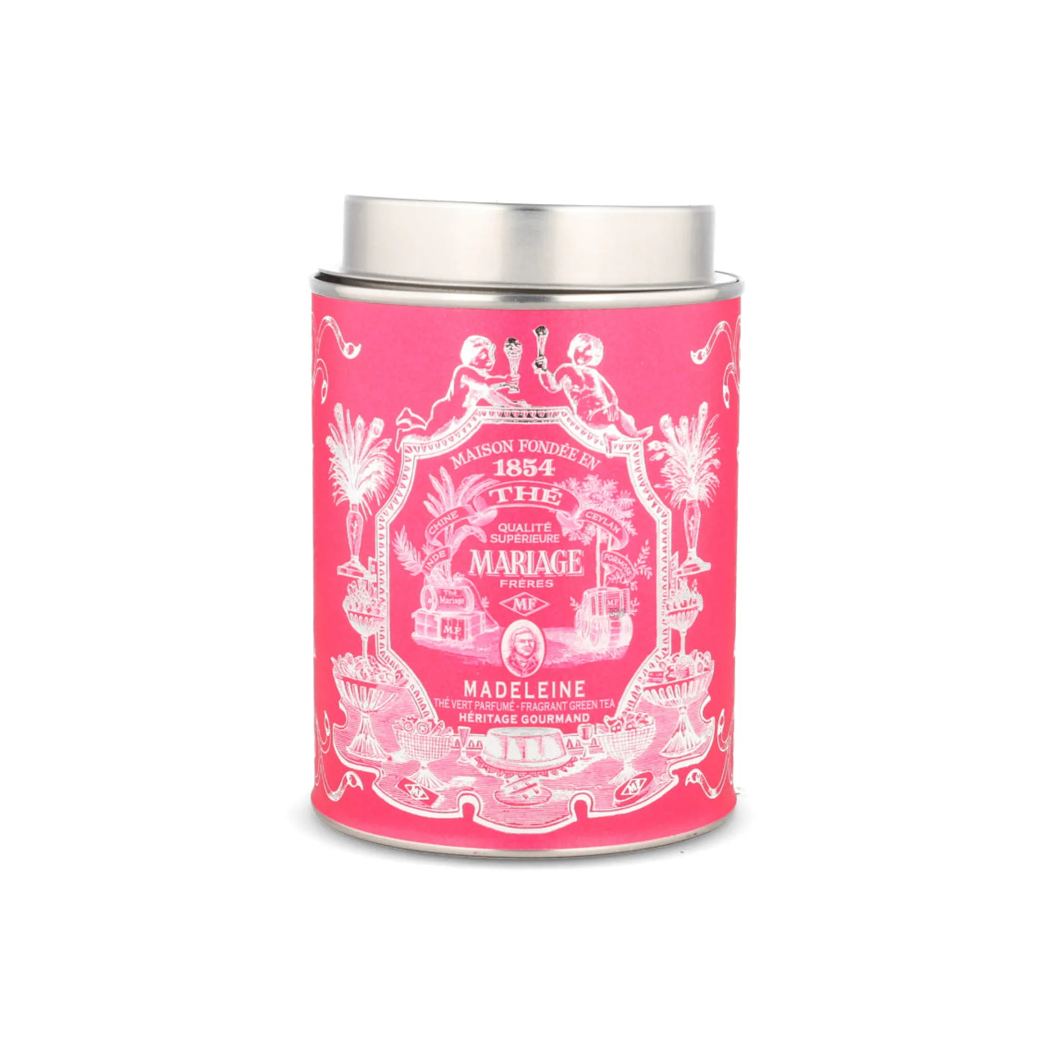 Clearance Heritage Gourmand Madeleine Green Loose Tea, 100g Ingredients Brands|Drinks