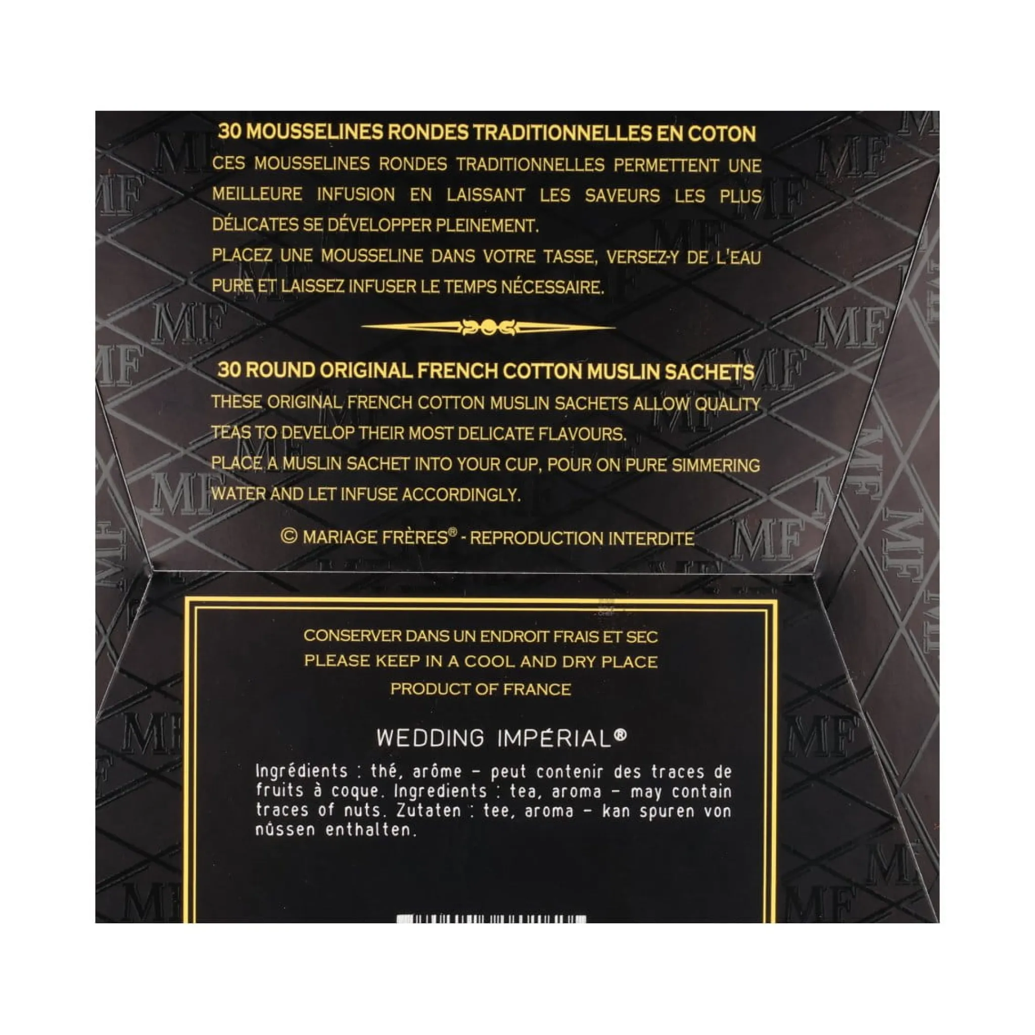 Hot Wedding Imperial Tea Bags, 75g Drinks|Ingredients Brands