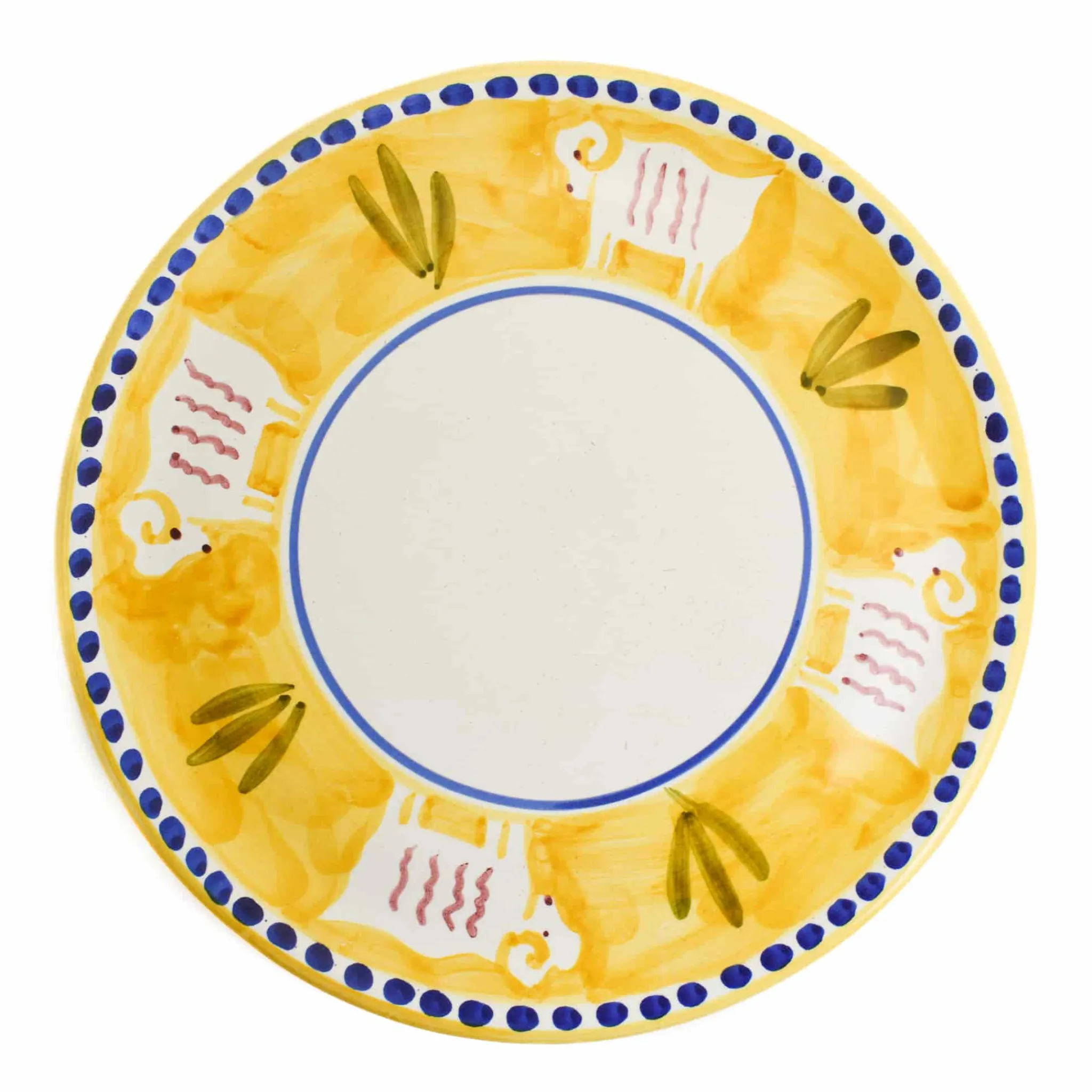 Clearance Gallina Yellow Goat Pizza Plate, 32cm Tableware Brands|Plates