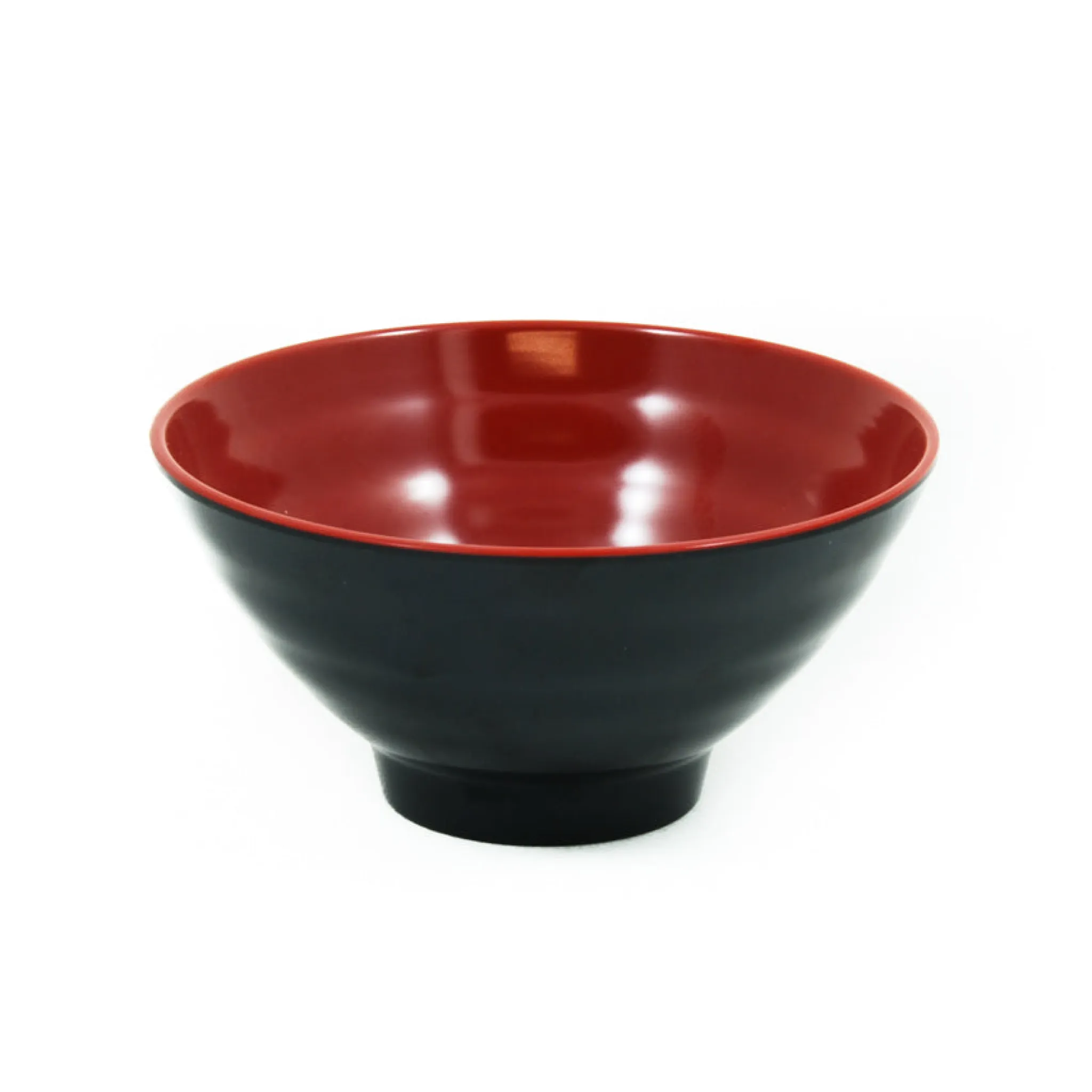 Melamine Red & Black Rice & Soup Bowl, 12cm Tableware Brands|Japanese Ingredients
