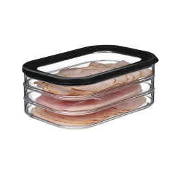 Clearance Modula Meat Cuts Storage Box, Black Tableware Brands|Food Storage & Containers