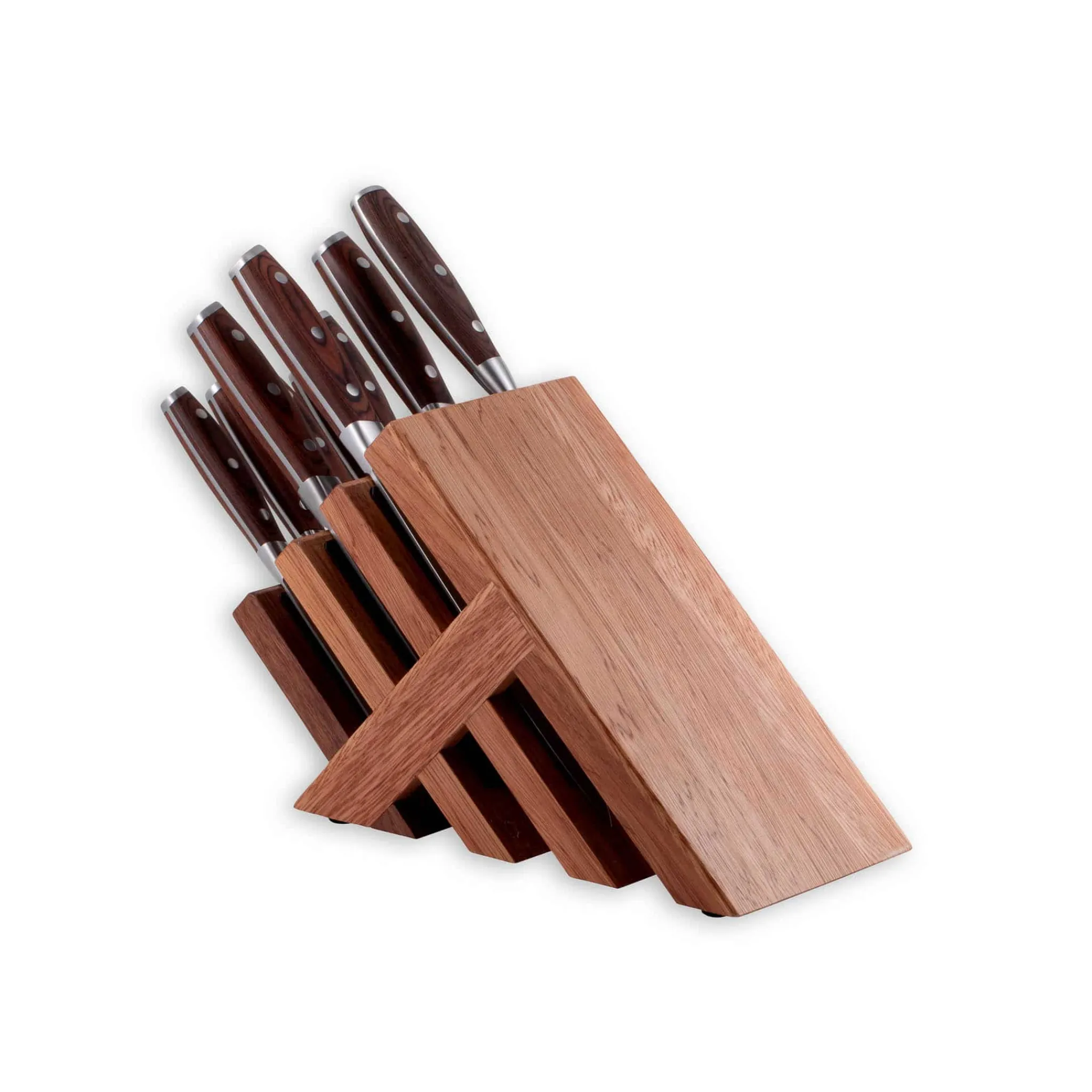New Avanta 10 Piece Knife Block Set Kitchen Knives