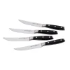 Online Avanta Steak Knife, Set of 4, Black Kitchen Knives