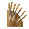 Online 8 Piece Knife Block Set Kitchen Knives