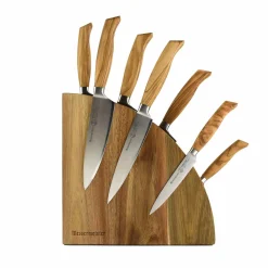 Online 8 Piece Knife Block Set Kitchen Knives