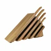 Clearance 5 Piece Knife Block Set Kitchen Knives