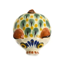 Mexican Hand Painted Blue Pig Salt & Pepper Shaker Set Mexican Ingredients|Table Setting