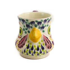 Outlet Mexican Hand Painted Rooster Mug with Orange Detail Mexican Ingredients|Tableware Brands