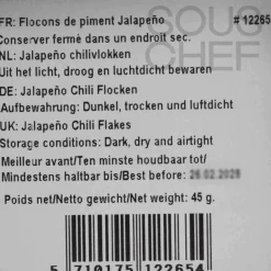 Sale Jalapeno Flakes, 45g Mexican Ingredients|Herbs & Spices