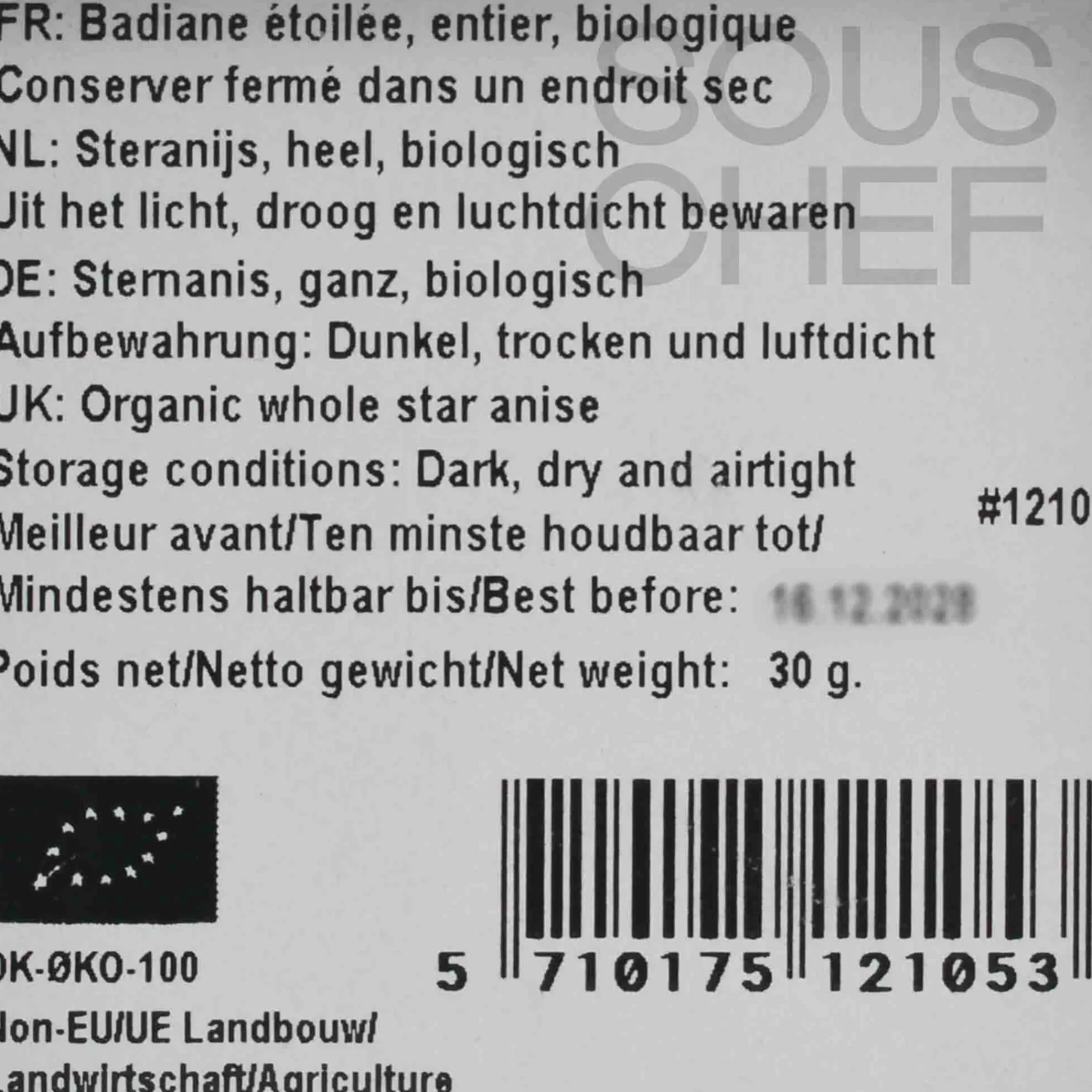 Online Organic Star Anise, 30g Ingredients Brands|Chinese Ingredients