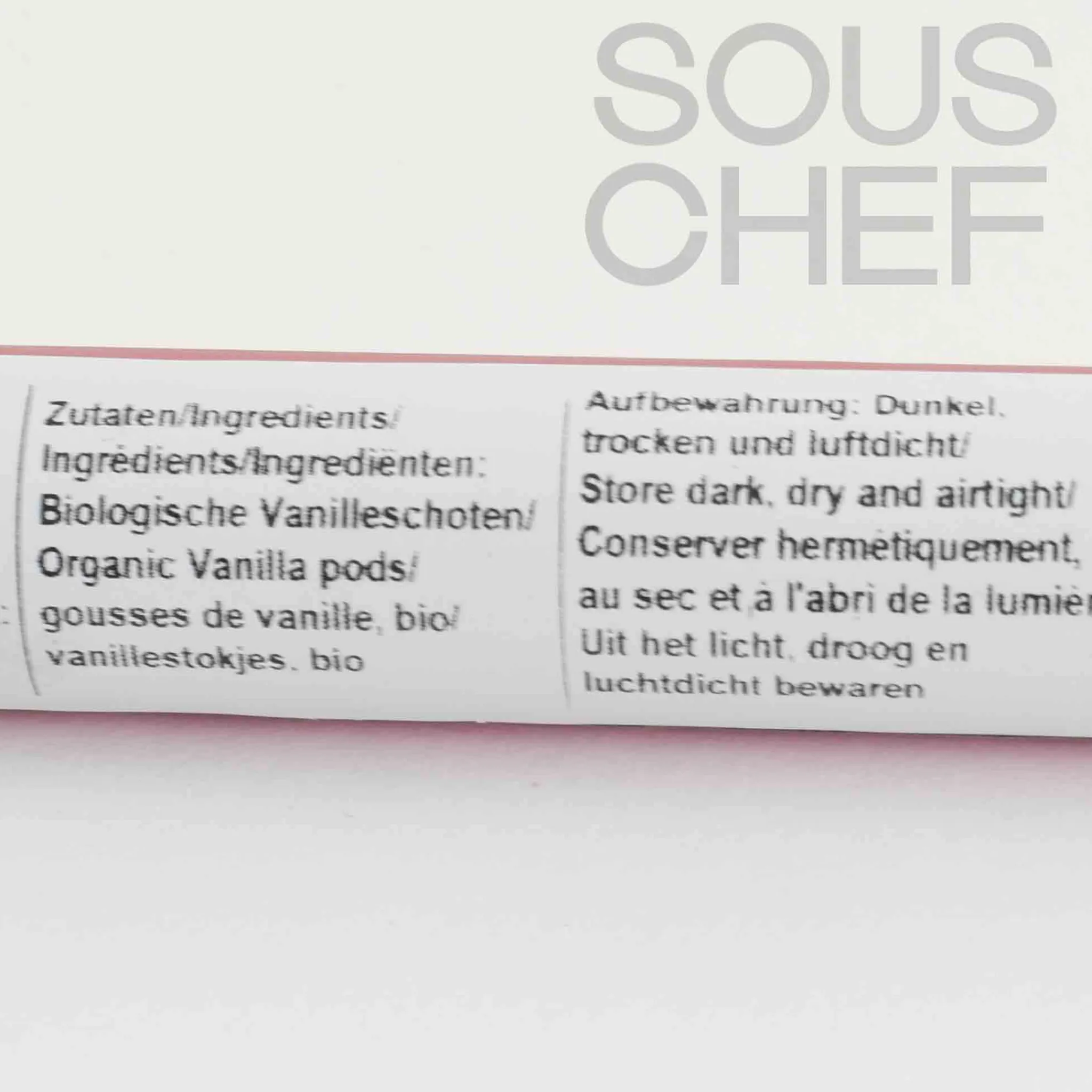 New Organic Vanilla Pods, 10g Ingredients Brands|French Ingredients
