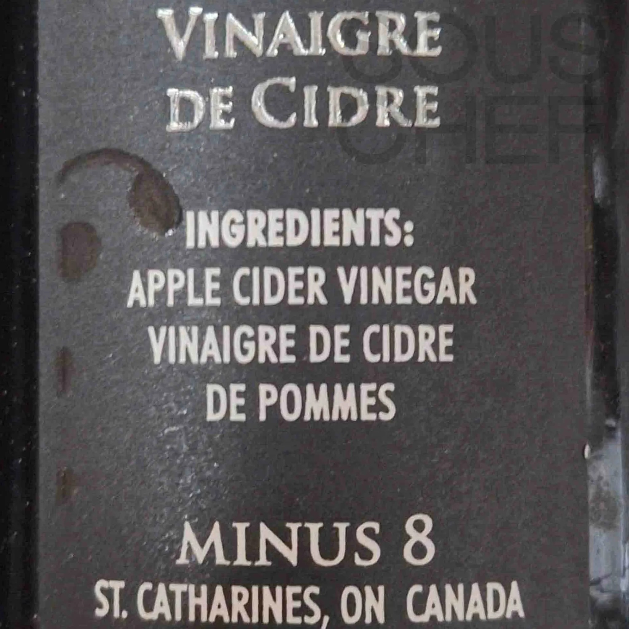 Best Minus 8 Vinegar Apple8, 200ml Ingredients Brands|Oil, Vinegar & Dressings