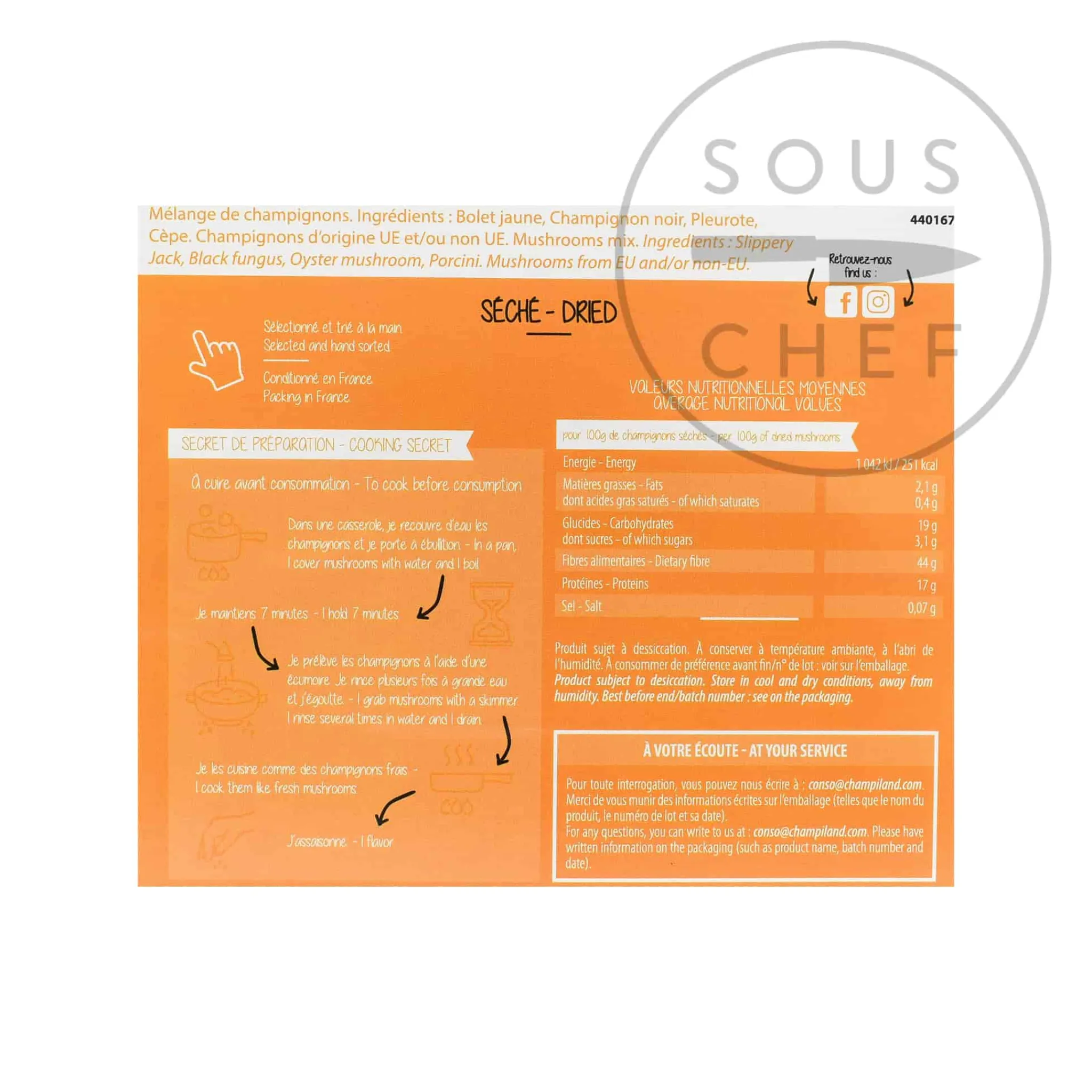 Online Mixed Wild Mushrooms, 500g Ingredients Brands|Italian Ingredients