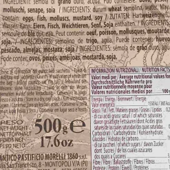 Clearance Anelli di Toscana, 500g Italian Ingredients|Pasta, Rice & Beans