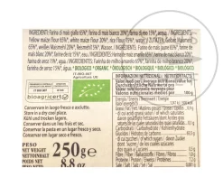 Sale Organic Gluten Free "Calamari" Pasta, 250g Ingredients Brands|Italian Ingredients