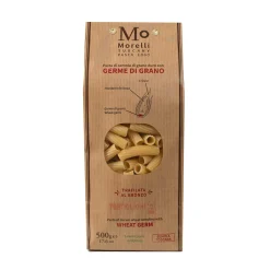 Outlet Tortiglioni Pasta with Wheat Germ, 500g Ingredients Brands|Italian Ingredients