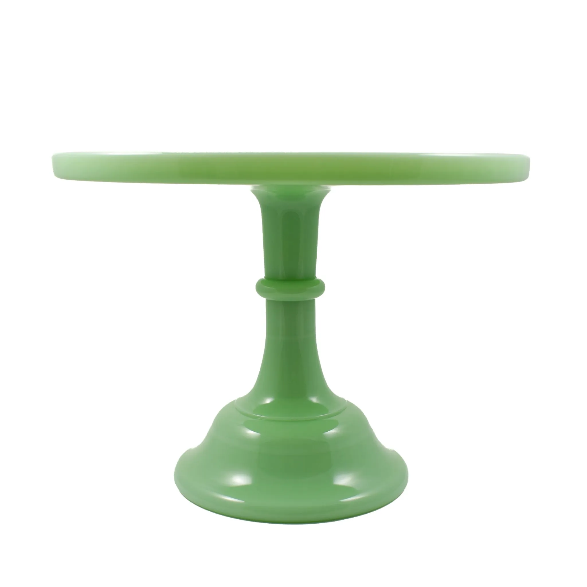 Best Jade Milk Glass Cake Stand American Ingredients|Serveware