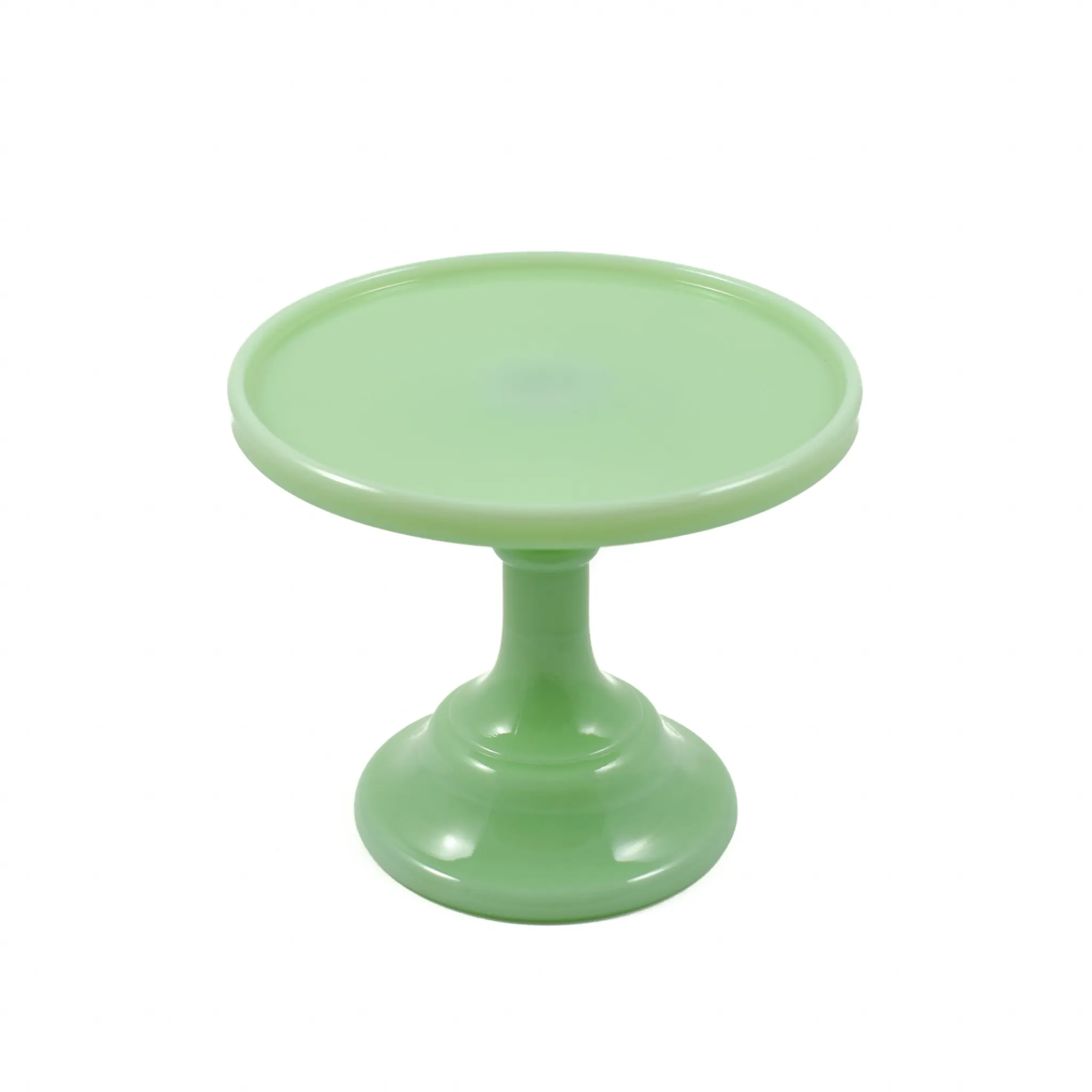Best Jade Milk Glass Cake Stand American Ingredients|Serveware