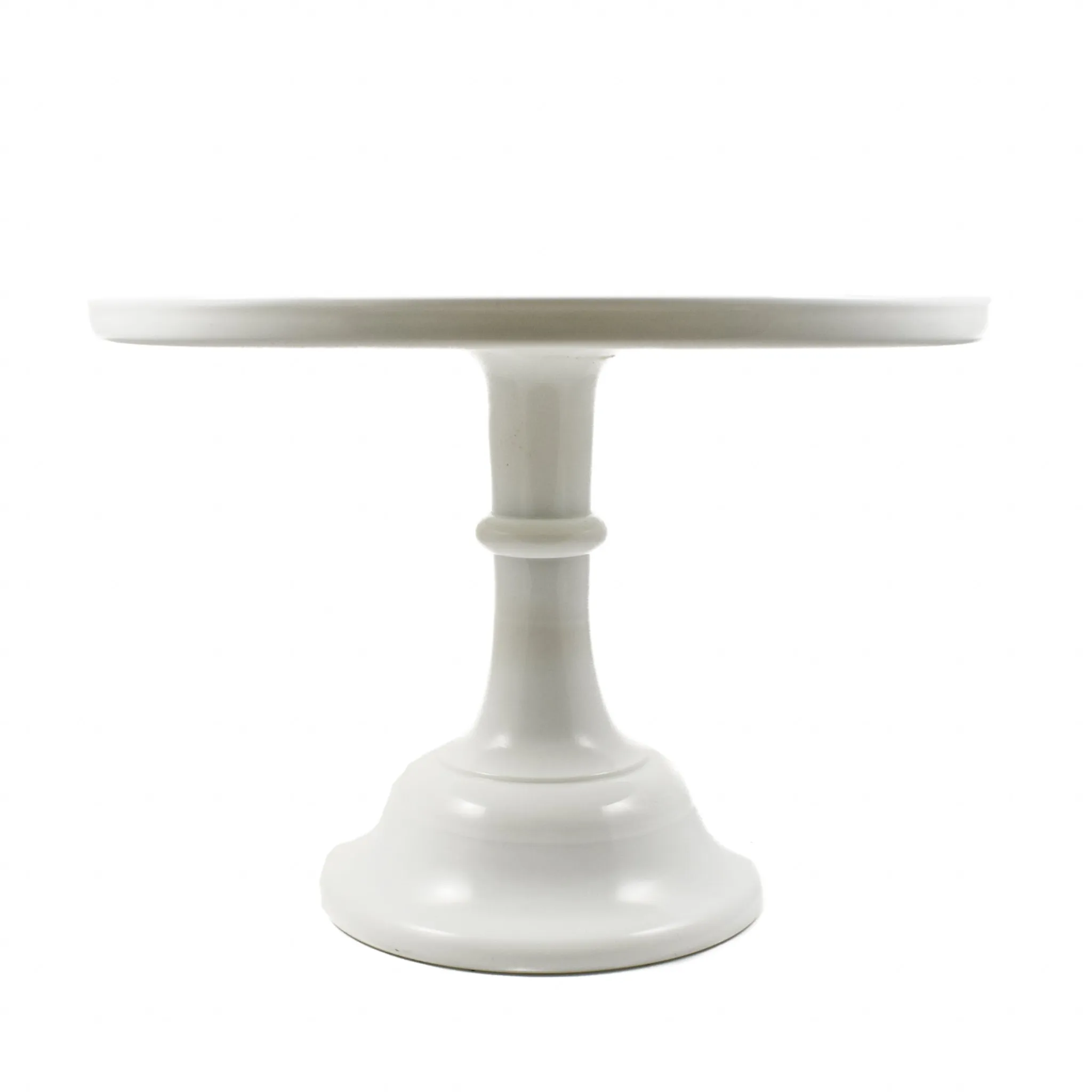Hot White Milk Glass Cake Stand American Ingredients|Serveware