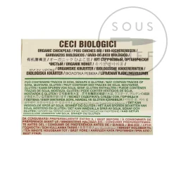Sale Organic Chickpeas, 1kg Ingredients Brands|Italian Ingredients