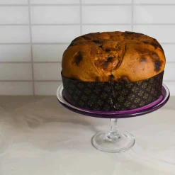 Discount Murano Glass Amethyst Cake Stand, 25cm Tableware Brands