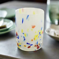 Discount Murano Glass Tumbler, Rainbow Tableware Brands