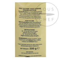 New Naturkraft Dried "Mother" Yeast Dough Improver, 500g Ingredients Brands|Italian Ingredients