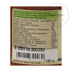 Outlet Nduja, 180g Italian Ingredients|Sauces & Condiments