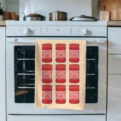 Online Chilli Crisp Tea Towel Kitchen Textiles & Clothing