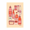 Hot Saucy Tea Towel Kitchen Textiles & Clothing