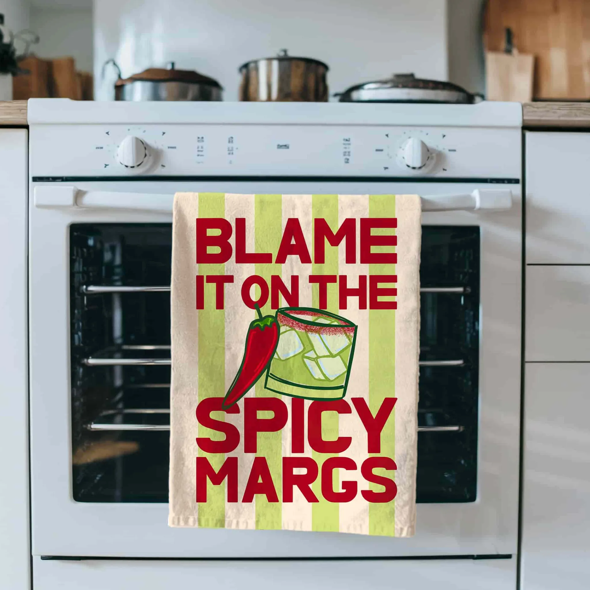 Spicy Margs Tea Towel Kitchen Textiles & Clothing