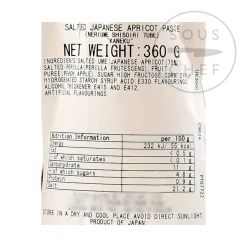 Sale Neri Ume - Umeboshi Plum Paste, 360g Ingredients Brands|Japanese Ingredients