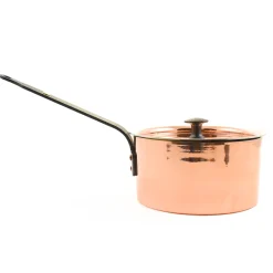 Sale Copper Saucepan with Lid Made In The Uk|Pots & Pans