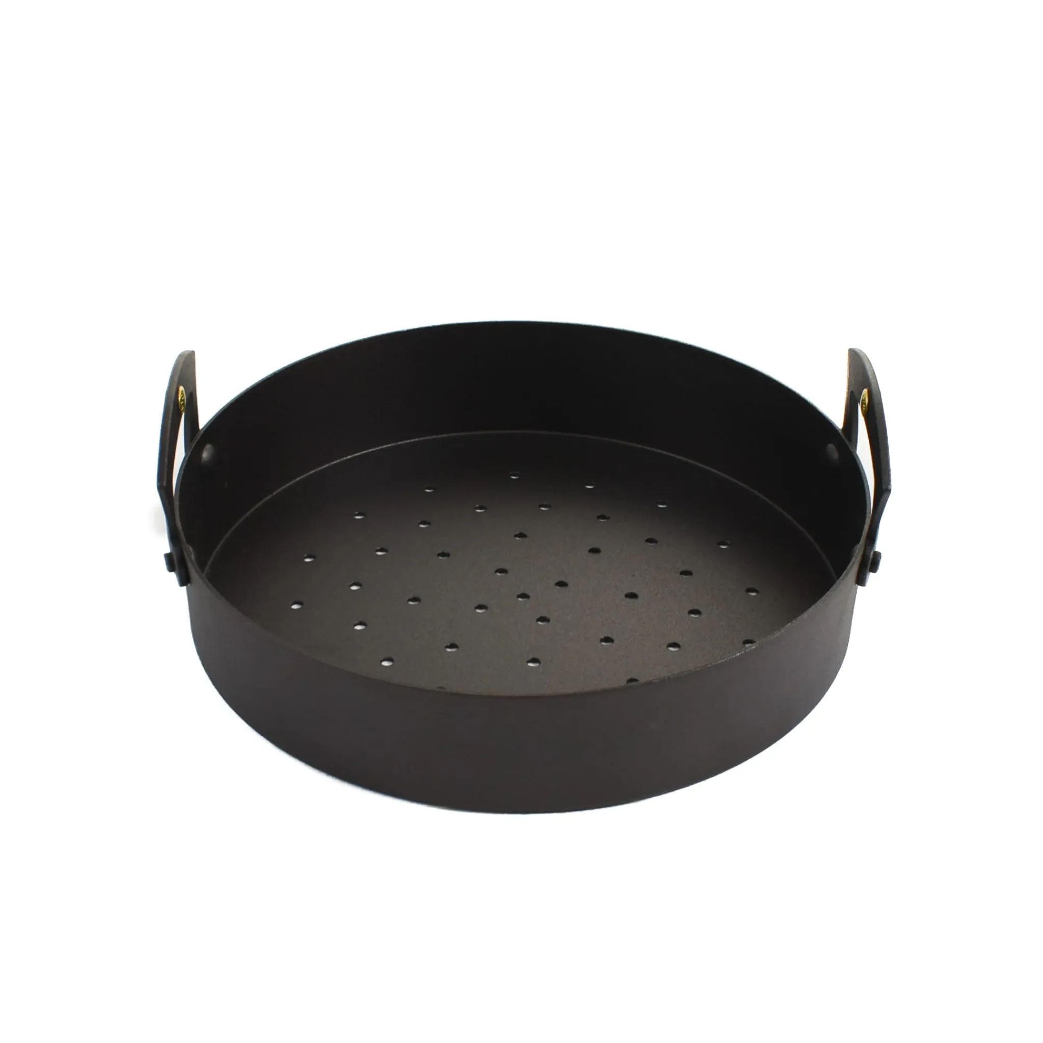 Hot Spun Iron Chestnut & Barbecue Pan Pots & Pans