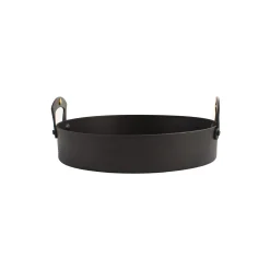 Hot Spun Iron Chestnut & Barbecue Pan Pots & Pans