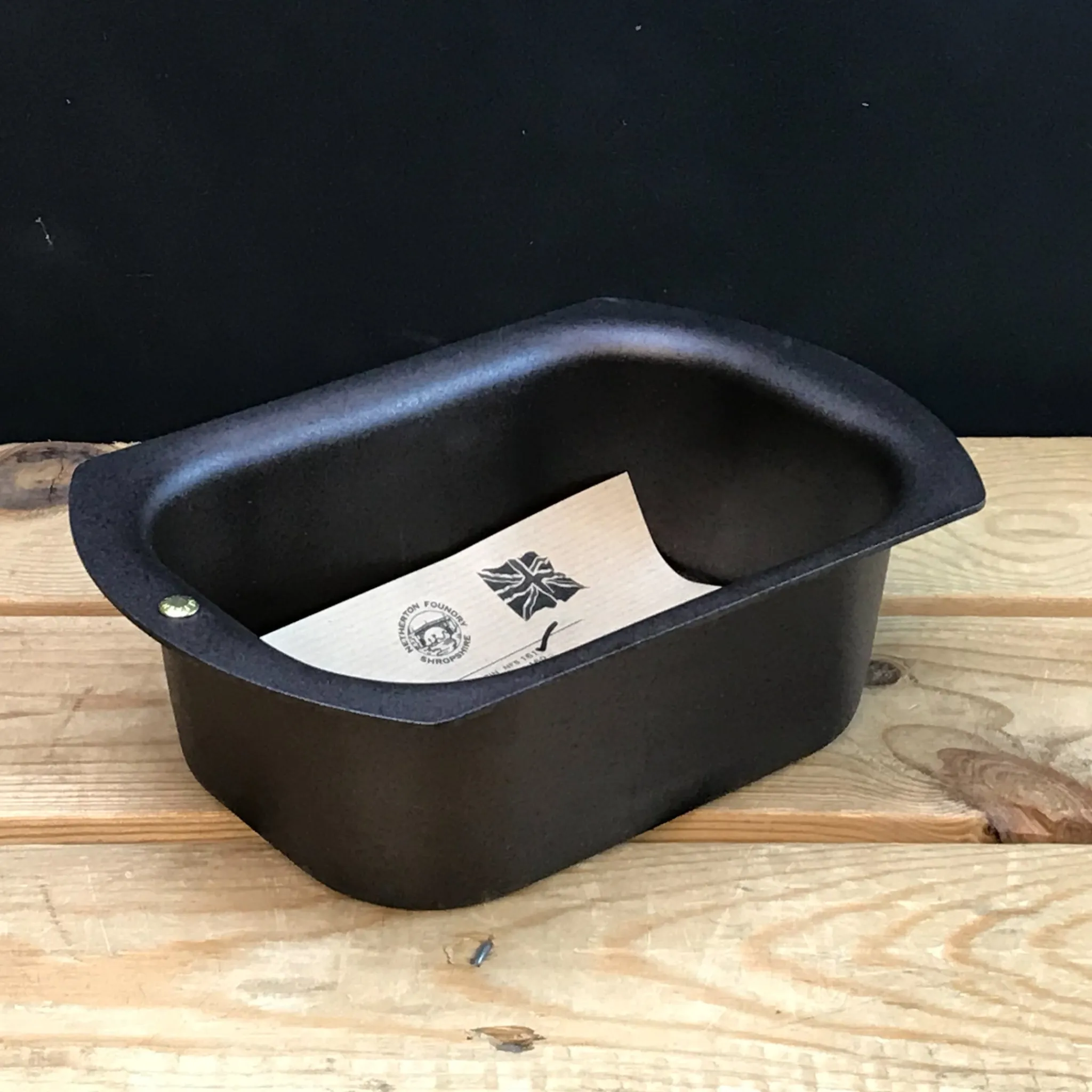 Best Spun Iron Loaf Tin, 1lbs Baking Supplies & Equipment