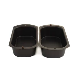 Clearance Spun Iron Loaf Tin Cloche Baking Supplies & Equipment