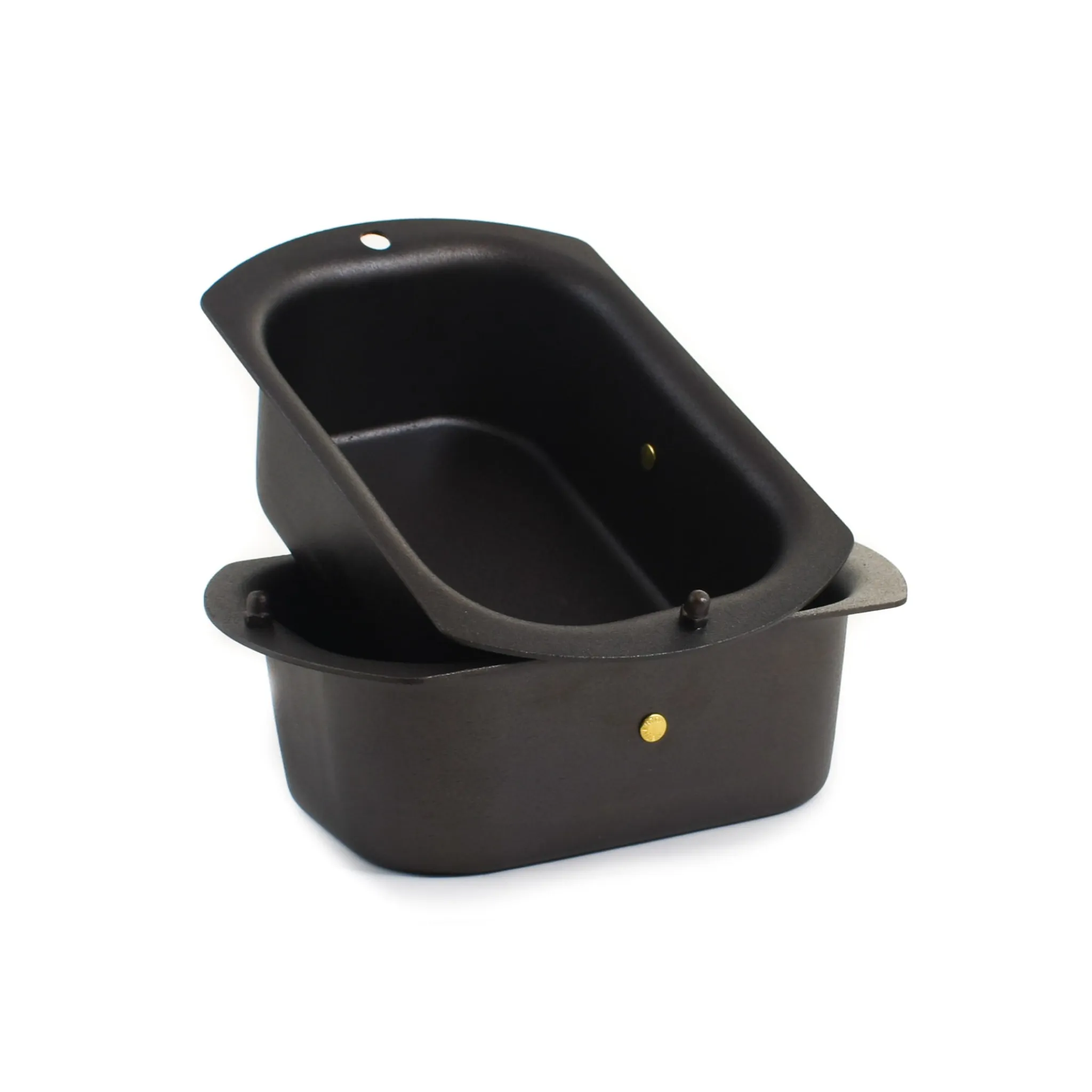 Clearance Spun Iron Loaf Tin Cloche Baking Supplies & Equipment