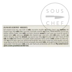 Dark Belgian Chocolate Selection, 265g Ingredients Brands|French Ingredients